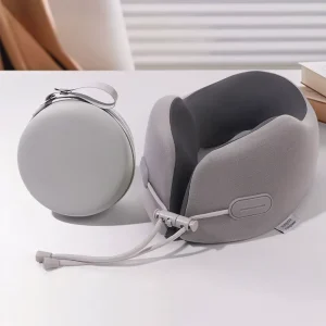 100% Pure Memory Foam Travel Pillow Essentials For Airplane Car Travel Office Napping Camping Customizable Logo Cotton Material