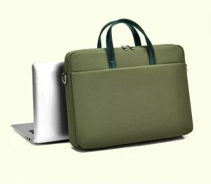 17.3 Inch Laptop Messenger Shoulder Bag Portable Office Business Briefcase Waterproof Polyester Sleeve Case