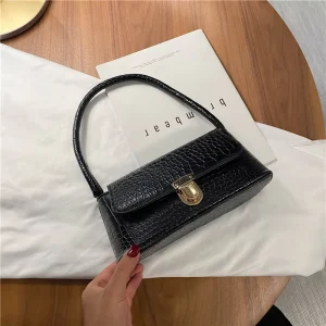 2 Pcs in Set Cross Body Pu Leather Handbags and Purses Ladies High Quality Messenger Shoulder Hand Bags for Women