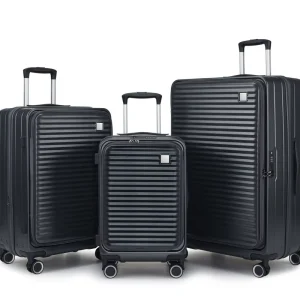 20″ 24″ 28″ Inch Lightweight Side Opening Front Cover Business Boarding Luggage
