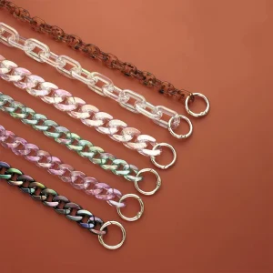 40cm Handbag Accessories Short Resin Chains Acrylic Bag Chain Purse Chain