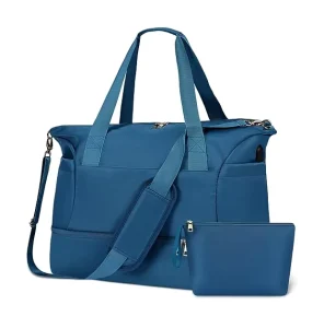 41L Multiple Pockets Travel Bag Large Weekender Bag with Adjustable Strap