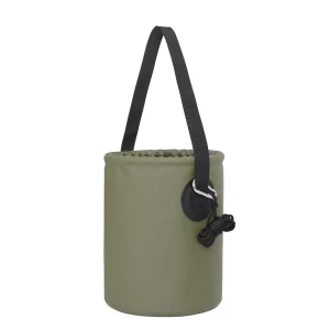 500d Pvc Waterproof Bucket With Folding Bucket Bag for Traveling and Camping Bag
