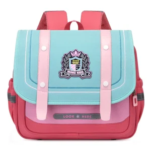 Acadmy School Bags Primary Students Girls Boys Horizontal School Bag London Classic Style Backpack