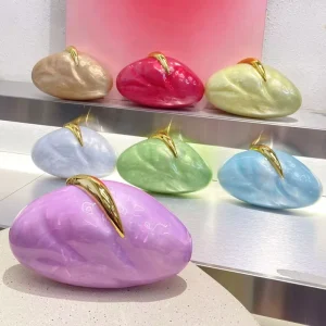 Acrylic Evening Bag for Women Trendy Evening Clutch Bags for Women Purse for Wedding Party Ladies Shoulder Bag