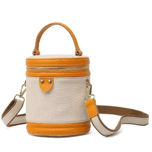 Advanced Canvas Crossbody Purse Bag for Women Trendy Bag with Colorful Shoulder Strap Fashion Style Bag for Ladies