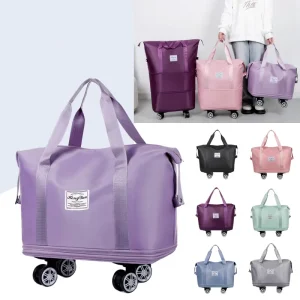 Air Cargo Shipping Bag Extensible Super Large Capacity Folding Storage Bags with Wheels Luggage Travel Bags