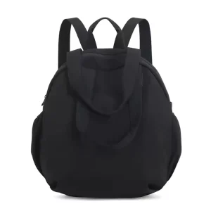 All Match Lightweight Casual Women’s Backpack Textured Handbag With Customizable Logo Trendy Messenger Bag for School