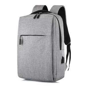 Anti-Theft Laptop Backpack with USB Zipper Closure Waterproof Unisex College Rucksack for School & Leisure