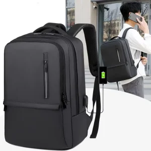 Anti Theft Travel Business Computer Laptop Waterproof Durable High capacity USB School Backpack Laptop Bag for Man