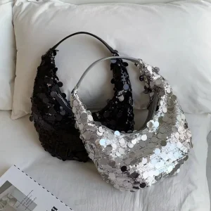 Armpit Dumpling Bag Design Niche New Lady Japan Style Preppy Style Women Shoulder Bag Fashion Crescent Hobo Bag Zipper