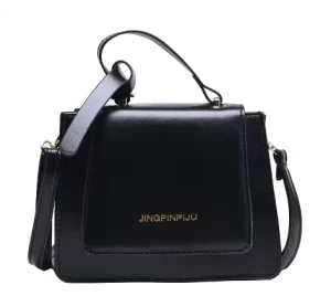 Autumn Winter Vintage Women’s Premium PU Crossbody Satchel Bag Popular Hong Kong Style Fashion Shoulder Bag