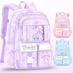 Bag Pack Mochilas Girls Waterproof Stylish Anime Kawaii Student Kids Schoolbag Bookbags Children Backpack School Bags