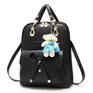 Bag Women Handbags Backpack Bear Pendant Trend Of Women’s Bags Burst 14081 Handbags