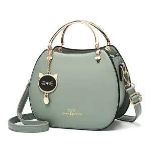 Bag Women New Handbags Cat Pendant Single Shoulder Handbag Trend Women 14065 Handbags