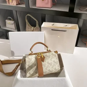 Bags For Women New Style Premium Color Block Boston Bag Women’s Shoulder Crossbody And Handbag
