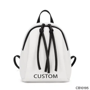 Bags for Women Backpack Durable PU Leather with Zipper Closure Waterproof Ladies Backpack