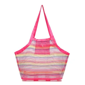 Beach Bags Personalized Luxury Elegant Pouches Fashion Design Detachable Multi-functional Storage Vacation Mesh Beach Bag