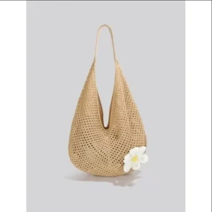 Beach Vacation Sandbag Summer Large Capacity Casual Women’S Handbag