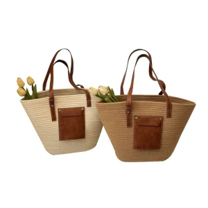 Beautiful Big Good Straw Woven Quality Popular Fashionable Hot Selling Trendy Strong Durable Shoulder Bags