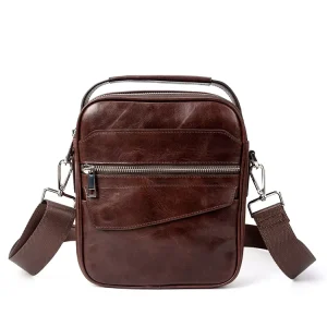 Beslly New Arrival Satchel Bag Men Luxury Large Capacity Crossbody Bag Men Shoulder Bag
