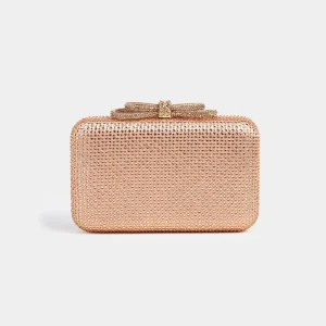Bling Square Crossbody Party Bag Crystals Clutches Rhinestone Wedding Bow Evening Clutch Bags Women’s Bags