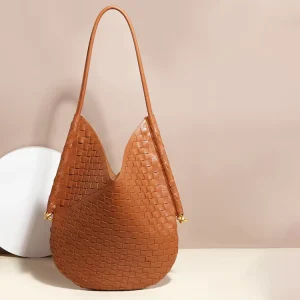 Bolsos De Mano PU Shoulder Bag Ladies Slouchy Hand Carry Purse Lightweight Casual Fashion Bag Manufacturer