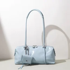 Boston for Bag Women Genuine Leather Tote Shoulder Bag Zipper Summer High-end Large-capacity Trendy Handbag Urban