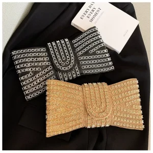 Bow Women Cutch Bag Luxury Party Overall Diamond Ladies Evening Bag Lady Clutches Small Chain Rhinestone Bag Female Wallet