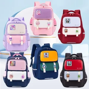 Bulk Custom logo Waterproof Cartoon Lightweight Durable Bookbags Kids Backpack Schoolbag Children Bagpack School Bags
