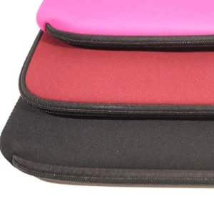 Bulk Order Custom Color Neoprene Laptop Cover Bags 13 17 Inch Protective Sleeve With Zipper Pocket Charger Accessories