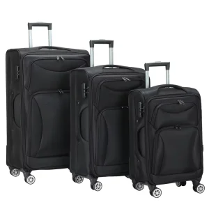 Business Fashionable Carry-On Suitcase Trolley with 4-Wheel 360 Rotation and Combination Lock