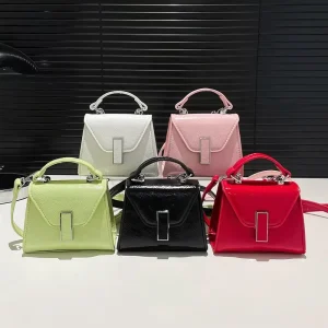 Candy Color Stylish Trendy Ladies Mini Crossbody Shoulder Bag Cute Fashion Girls Small Purse Women’s Mini Bags for Daily