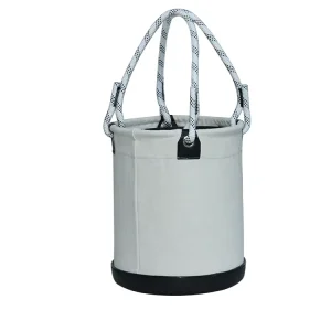 Canvas Garden Tools Bucket Bag With Plastic Bottom Work Bucket Is Load Rated up to 60kgs