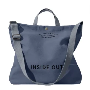 Canvas Tote Bag Colorful Shoulder Crossbody Bag Women’s Messenger Canvas Tote Bag