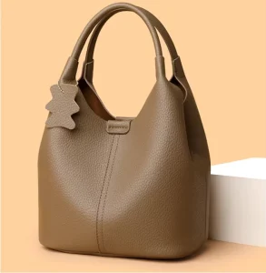 Casual Commuting Handbag Fashionable and Versatile Single Shoulder Crossbody Bag Bucket Bag