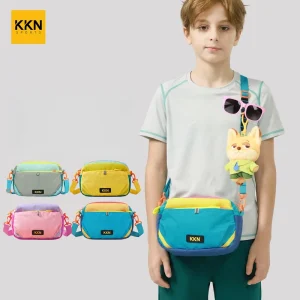 Children’s Crossbody Bag Shoulder Bag Lightweight Travel Commuter Satchel Casual Outdoor Colorblock