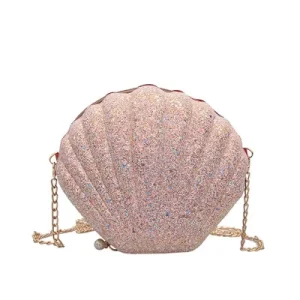 China Good Evening Bags Evening Clutch Bag Sequins Shell Purse