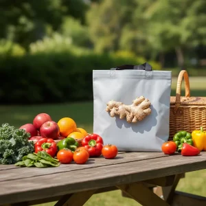 China Recycled Non Woven Biodegradable Ecofriendly Supermarket Shopping Bags