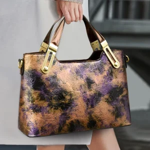 Chinese style PU Clutch Bag Large Capacity Design Zipper Hasp Closure Soft Handle Wedding Fashion Women’s Handbag