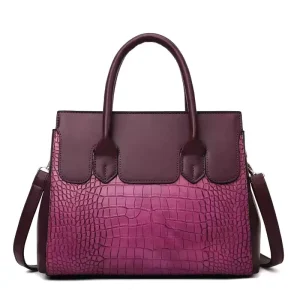 Classic Fashion Women’s Handbag Detachable Shoulder Crossbody Messenger Bags Combo Tote Bag for the Ladies