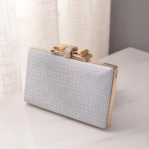 Clutch Purses Fashion Sequin Clutches Wedding Evening Purse Dinner Party Bag Gold Chain Prom Evening Bags