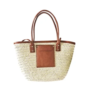 Color Variety Waterproof Large Capacity Grass Women Designer Straw Beach Bags