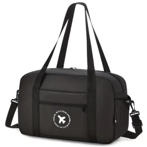 Compact Travel Bag Cabin Size 40X20X25Cm Suitable for Ryanair Luggage Foldable Outdoor Travel Tote Weekend Overnight Bag OEM