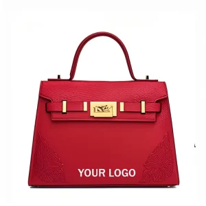 Compact Unisex Durable PU Leather Clutch Handbag Chains Embroidery Two Handles Retail Ready Business Casual Daily Commuting UK