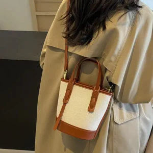 Competitively Price Bucket Bag Exquisite Lightweight Bolso Tipo Cubo Modern Durable Sac Seau Fashionable Bucket Bag