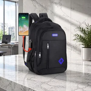 Computer Laptop Backpack High School Junior High School Students Schoolbag Business Travel Backpack Bag Waterproof USB Backpack