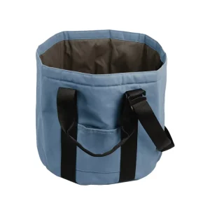 Cotton Canvas Bucket Bag Tote Tool Storage for Camping Travel OEM Lightweight