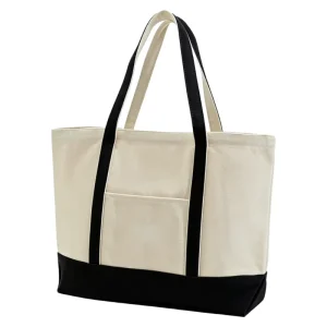Cotton Printed Tote Bag 12 Oz Cotton Tote Bag Heavy Duty Canvas Cotton Grocery Bag