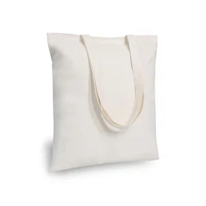 Cotton Tote Bags Two Long Handles Economical Lightweight Reusable for Grocery Shopping Bag